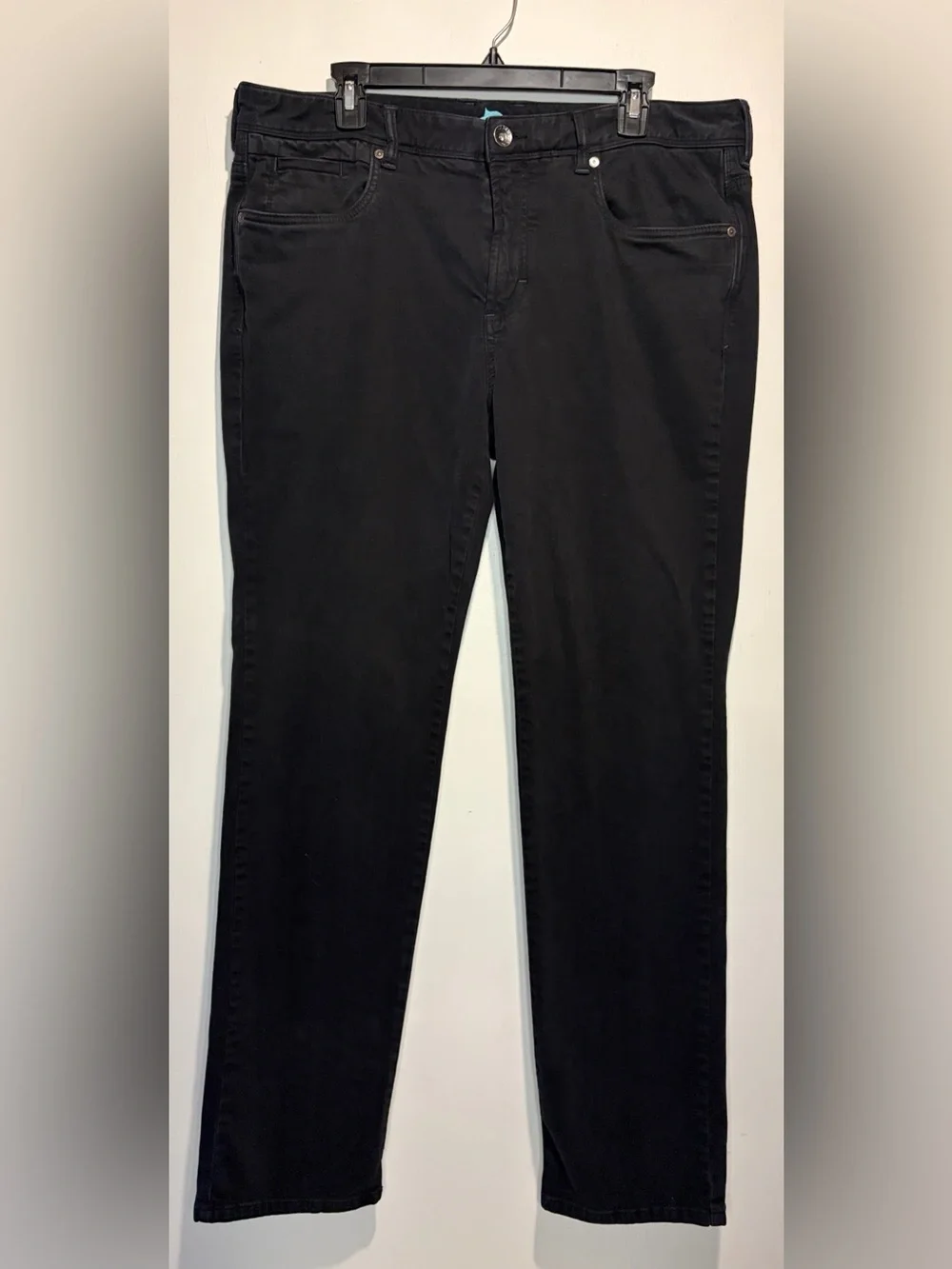 Tommy Bahama Black Straight Leg Relaxed Fit Jeans Size 36x34